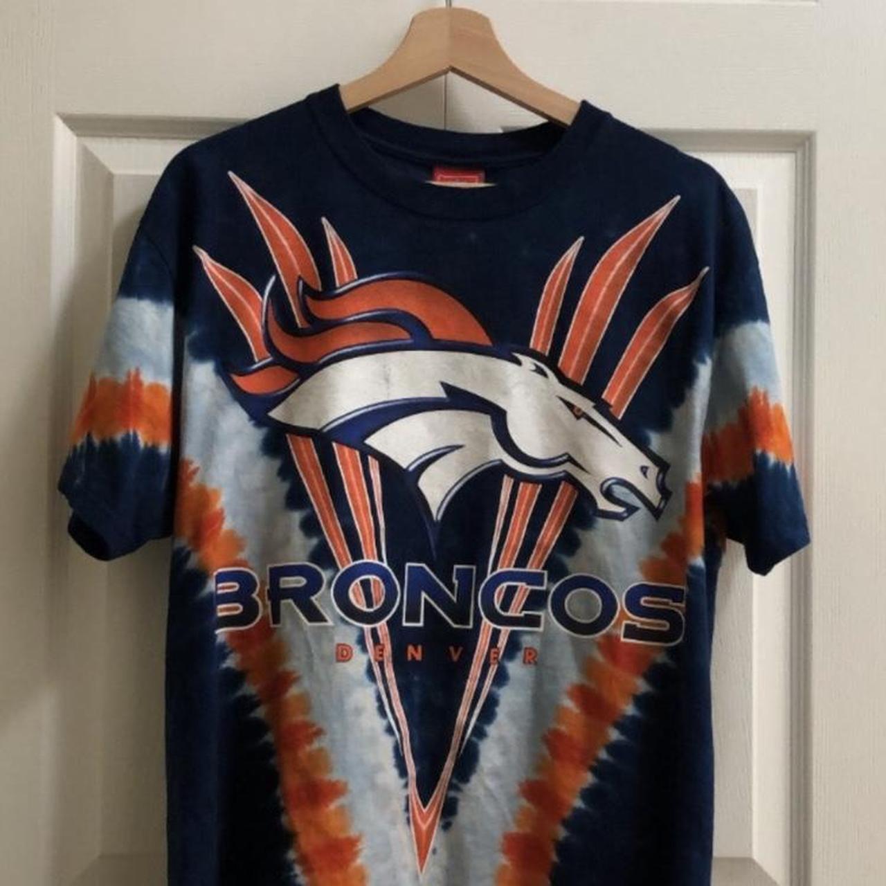 NFL, Tops, Broncos Tie Dye T Shirt