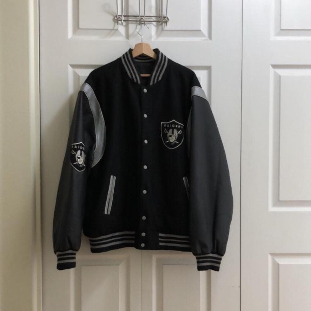 raiders reversible jacket