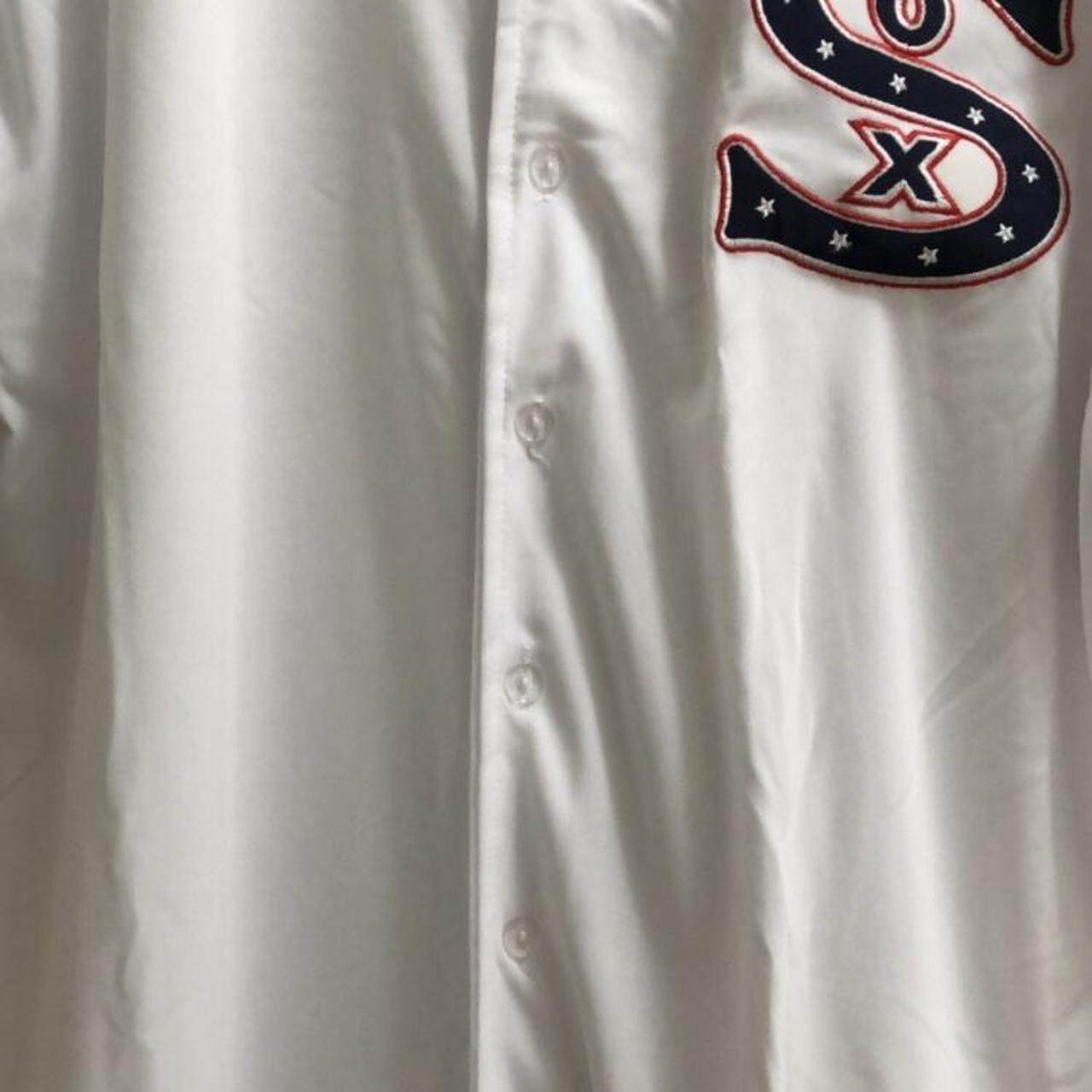 sale #48 chicago white sox jersey mlb pit to pit x - Depop