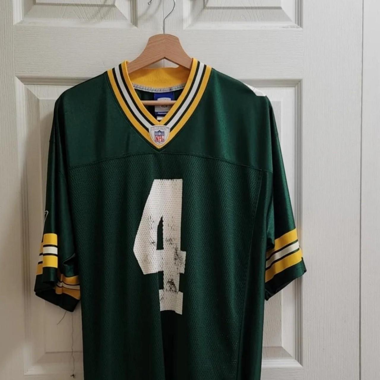 Youth Reebok Green Bay Packers Brett Favre T-Shirt