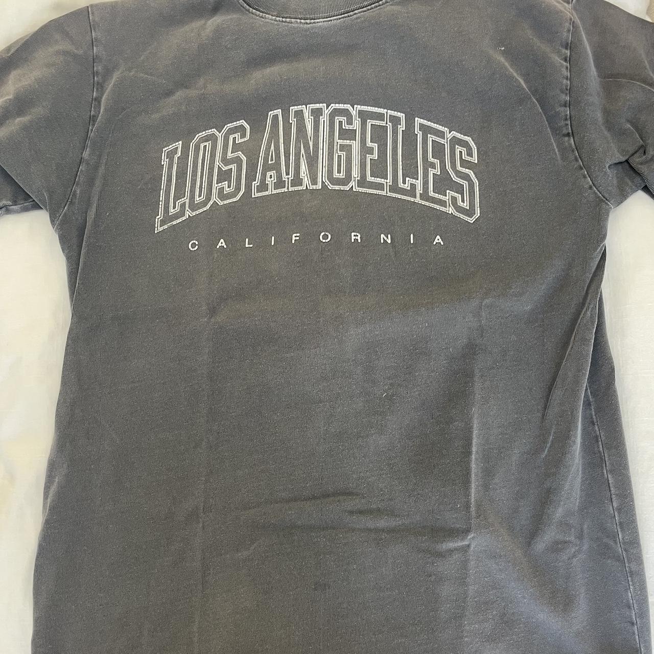 los angeles brandy melville oversized tee heavy... Depop