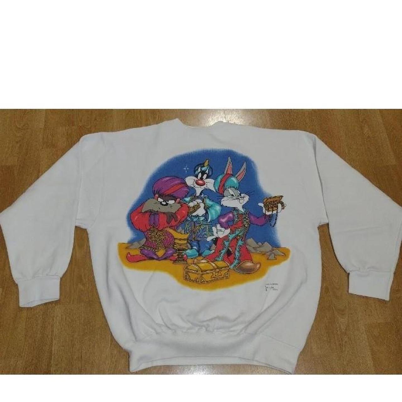 Vintage Looney tunes sweatshirt Jerry Leigh One Depop