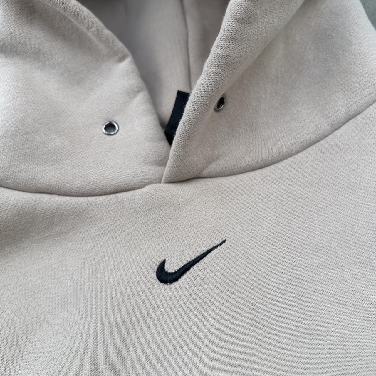 mens cream nike hoodie