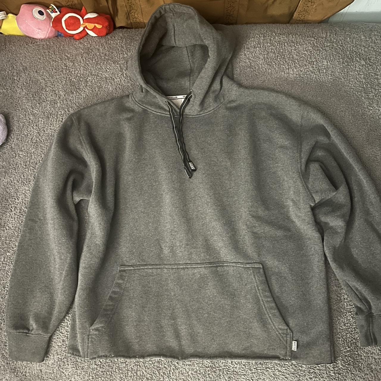 Pro club dark grey hoodie Heavy weight Has been. Depop