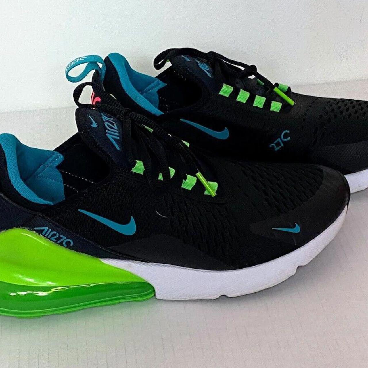 Nike Air Max 270 Black Green Strike DJ5136 001 Men s