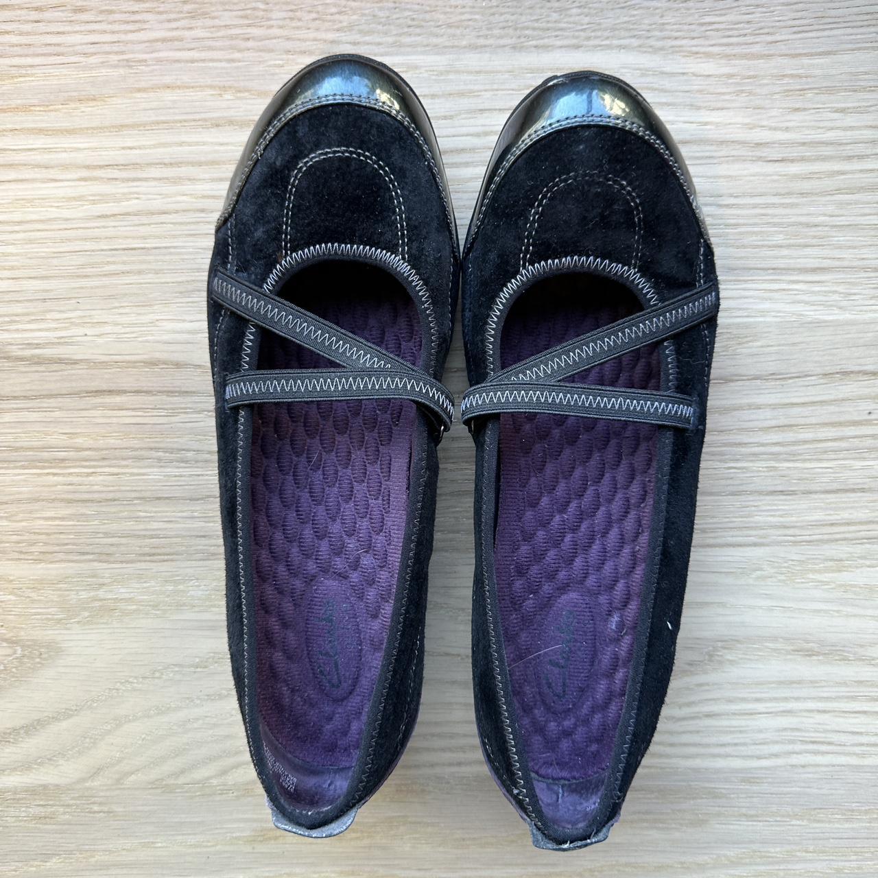 CLARKS y2k SNEAKER BALLET FLATS size US 10 women’s... Depop