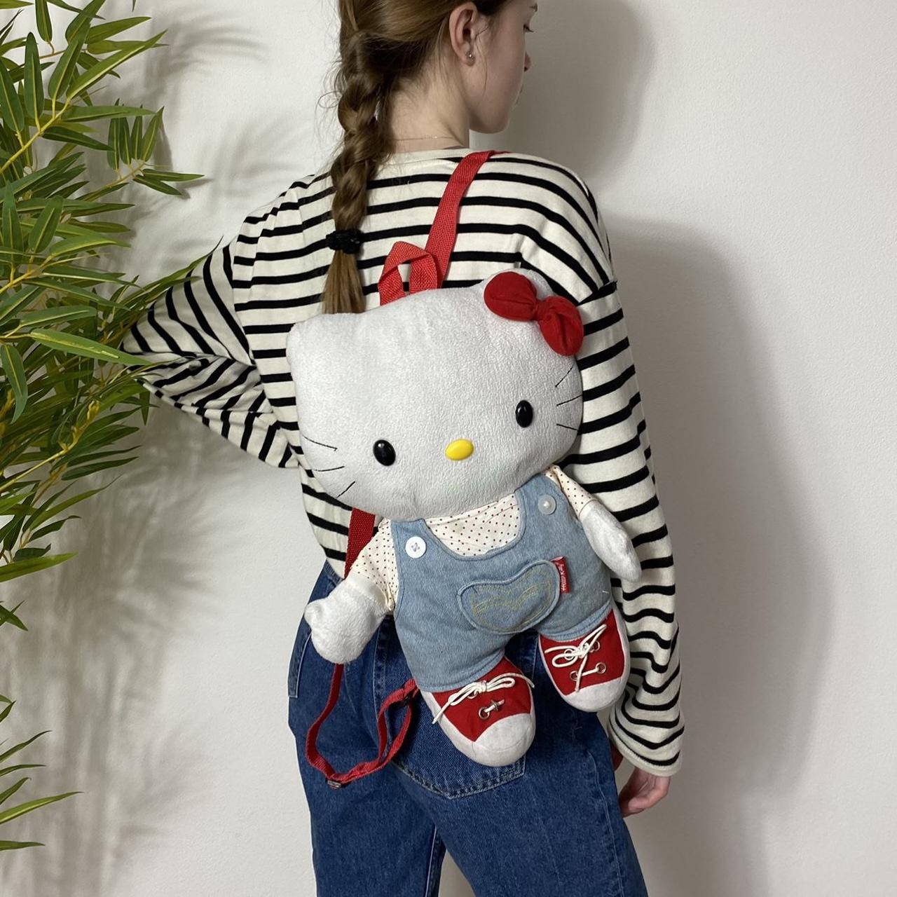 CUTE VINTAGE HELLO KITTY BACKPACK send your