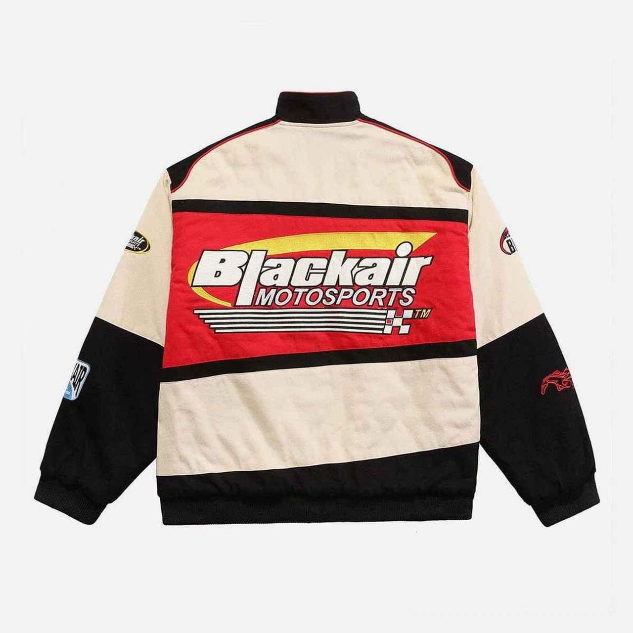 Blackair Motorsports Patches Racing Jacket 🎨 In... - Depop