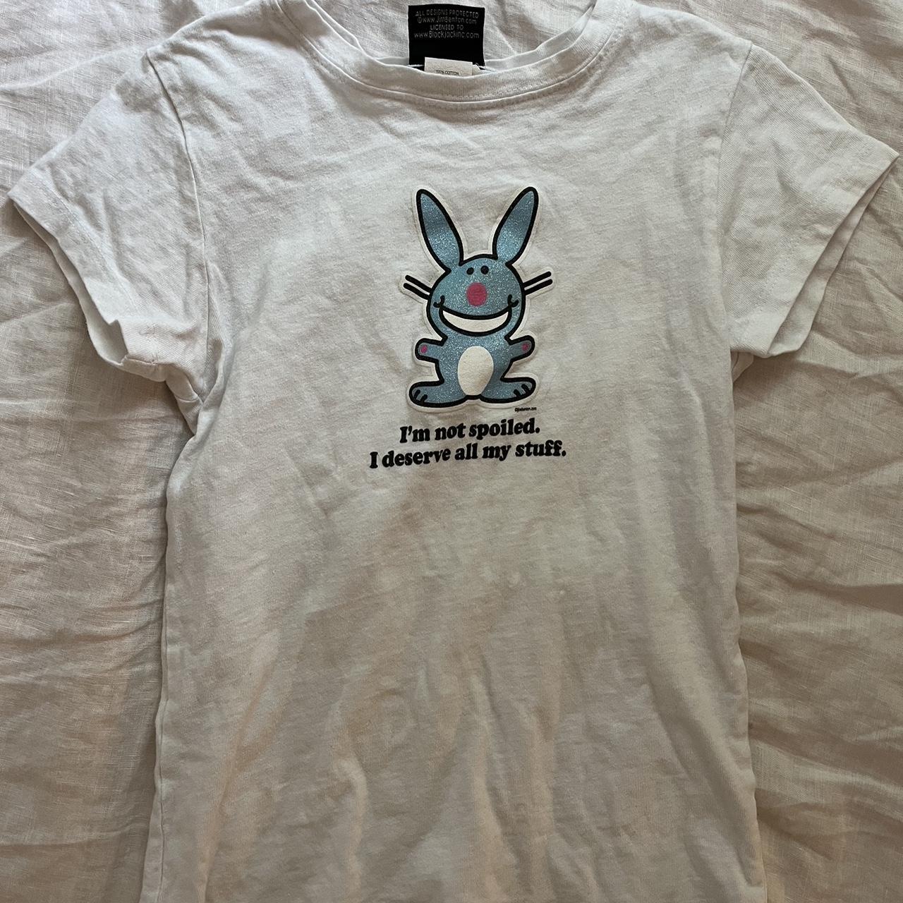 Happy bunny shirt! Bought last year and worn a few... - Depop