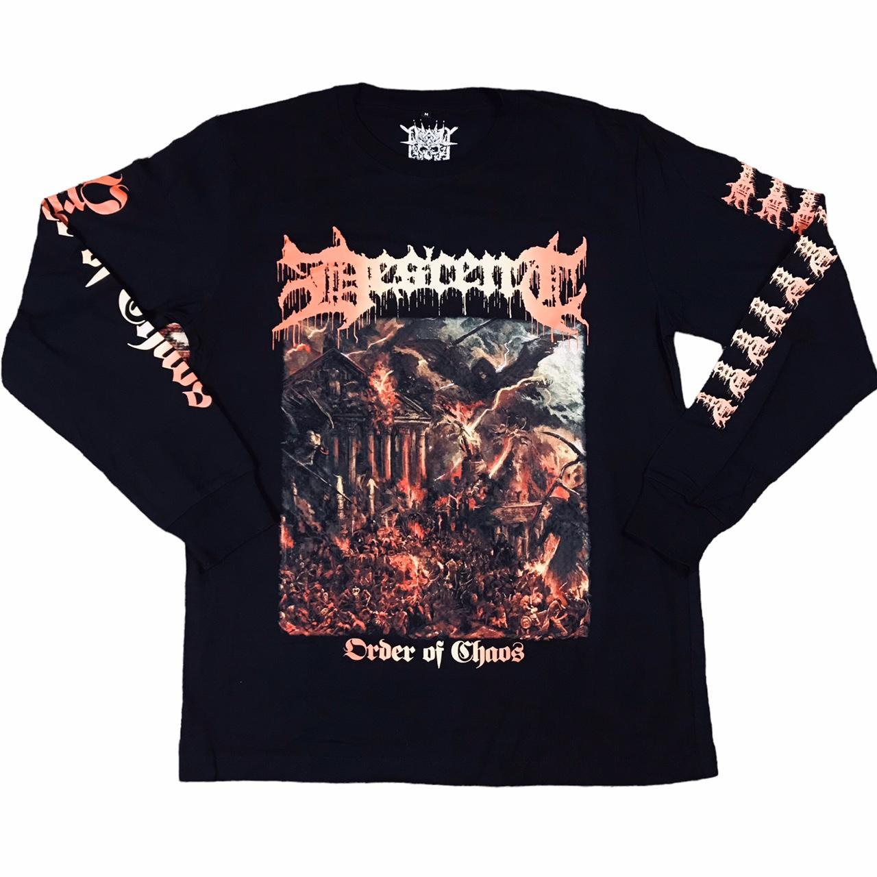 DESCENT “ORDER OF CHAOS” LONGSLEEVE CONDITION:... - Depop