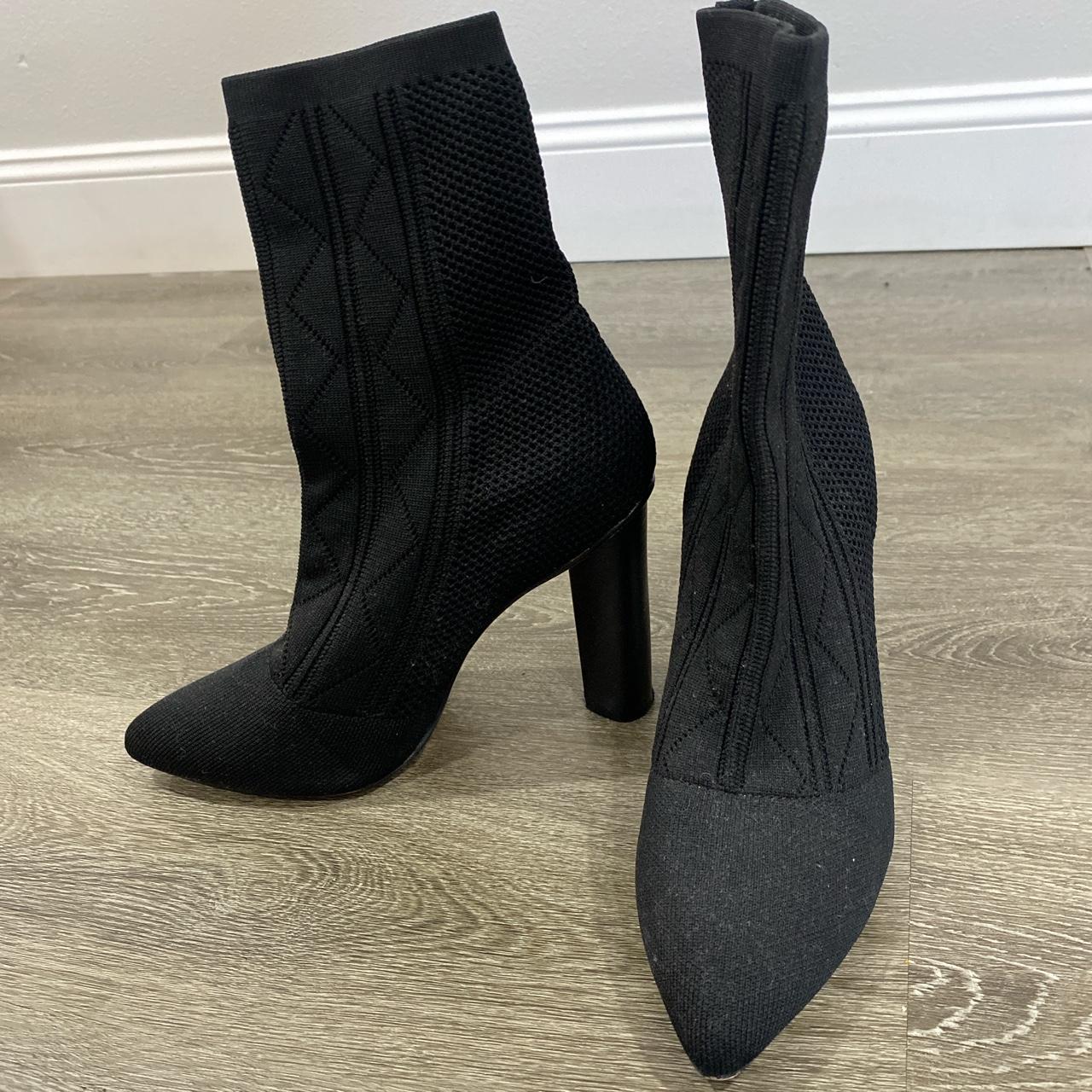 Catherine Malandrino Women's Black Boots | Depop