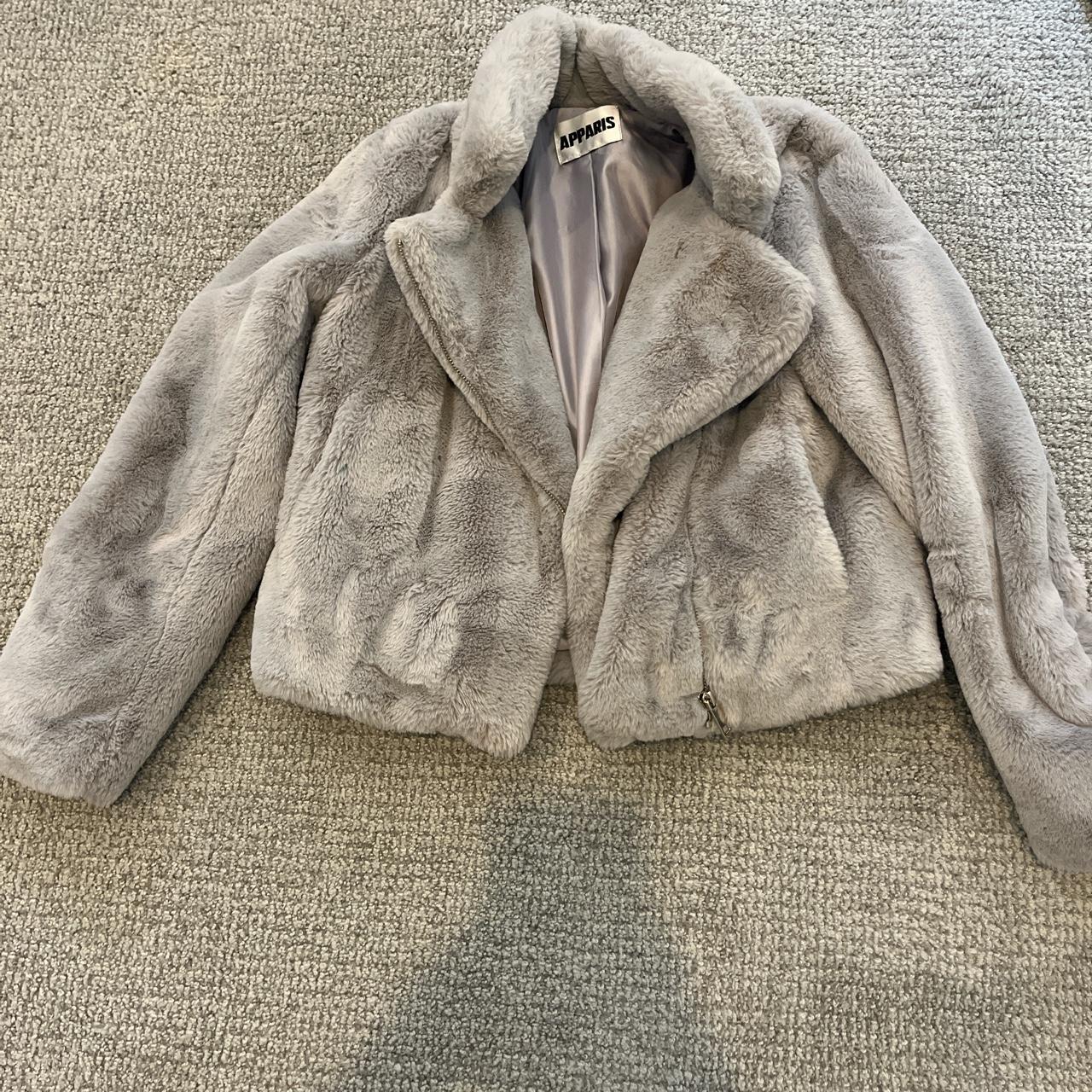 Apparis faux fur luxury coat. NOT SOLD ON WEBSITE... - Depop