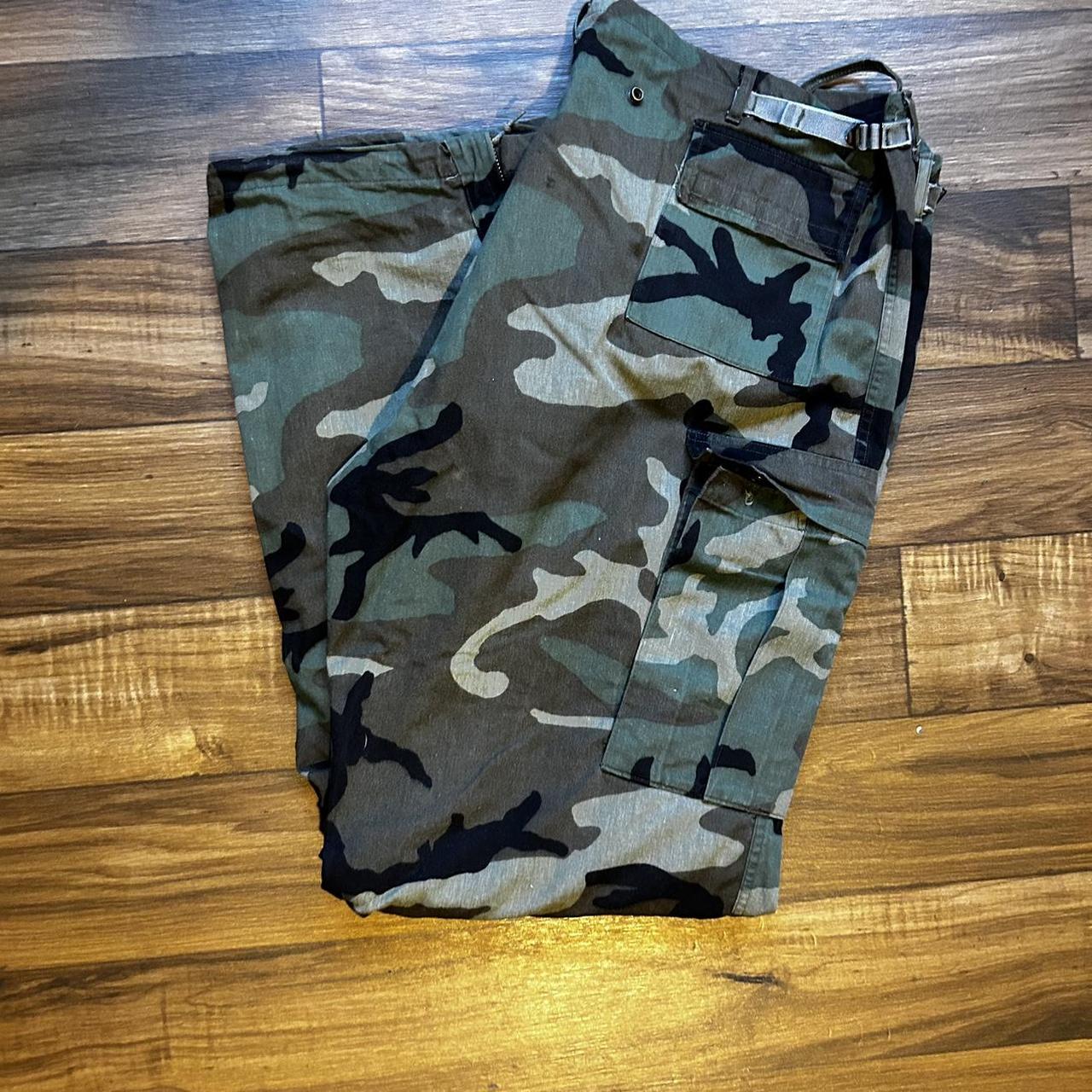 CAMO MILITARY CARGOS Details -Waist 34... - Depop