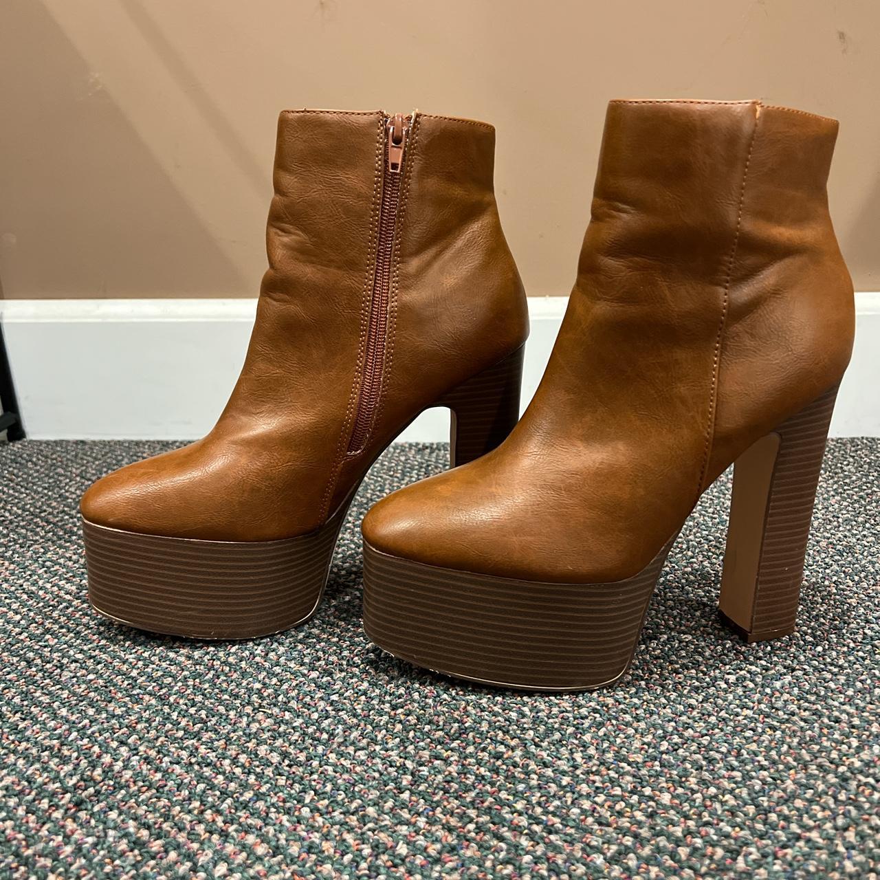 JustFab Women's Boots Depop