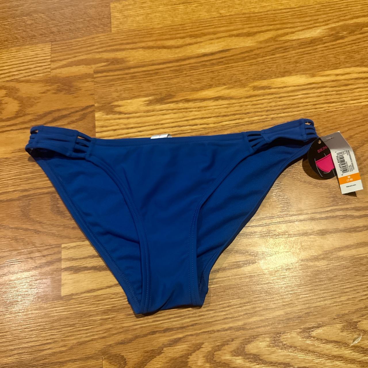 No Boundaries Women's Blue Bikiniandtankinibottoms Depop