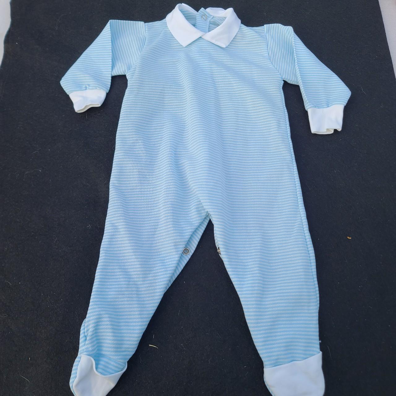 Vintage newborn footed onesie from Little Me