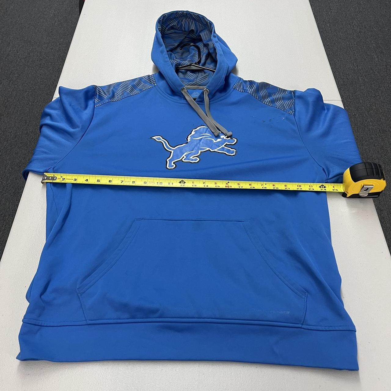 Detroit Lions Hoodies Men Casual Jacket Full Zip Sweatshirts Sports Hooded  Coat