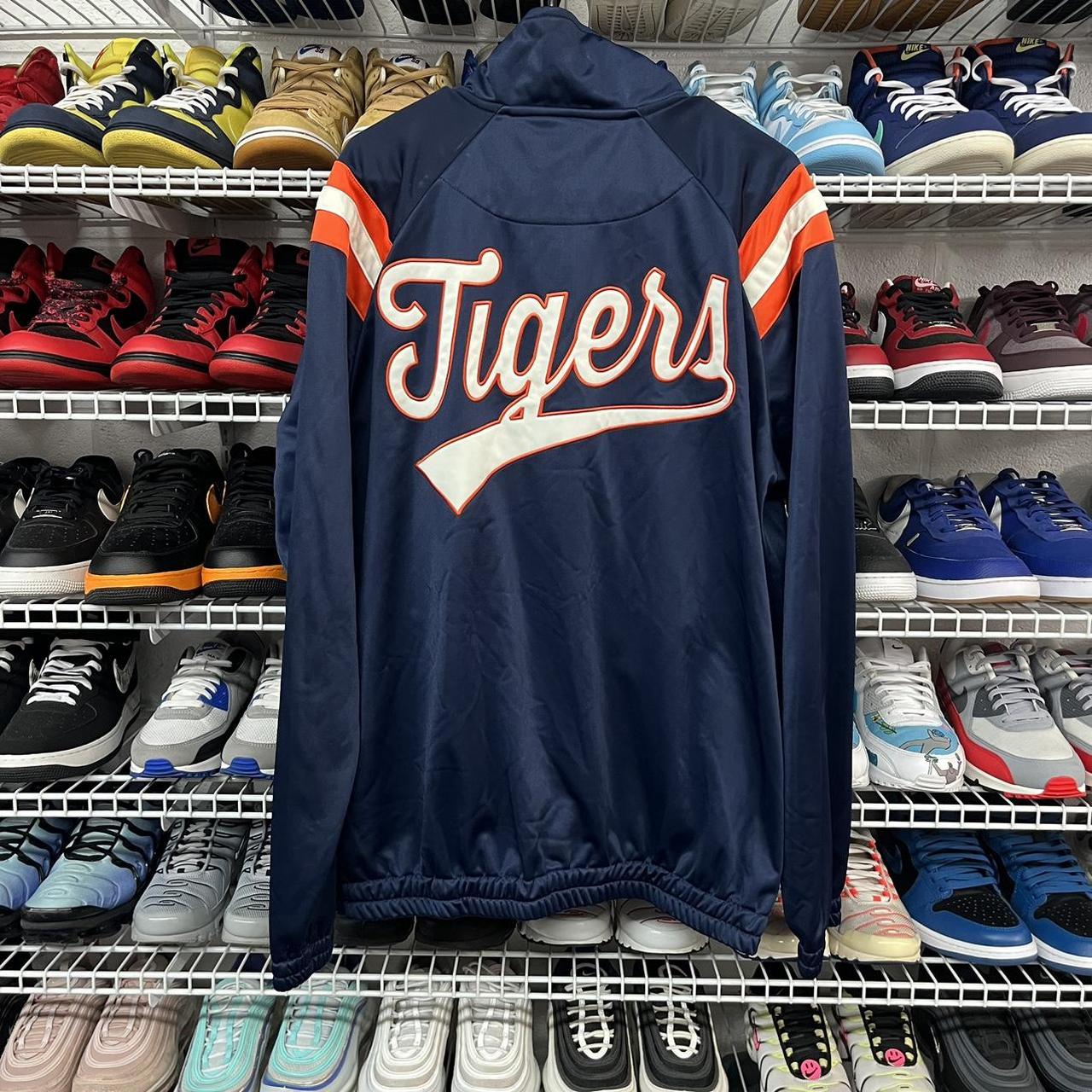 2000's Nike Detroit Tigers Baseball Jacket - Size: - Depop