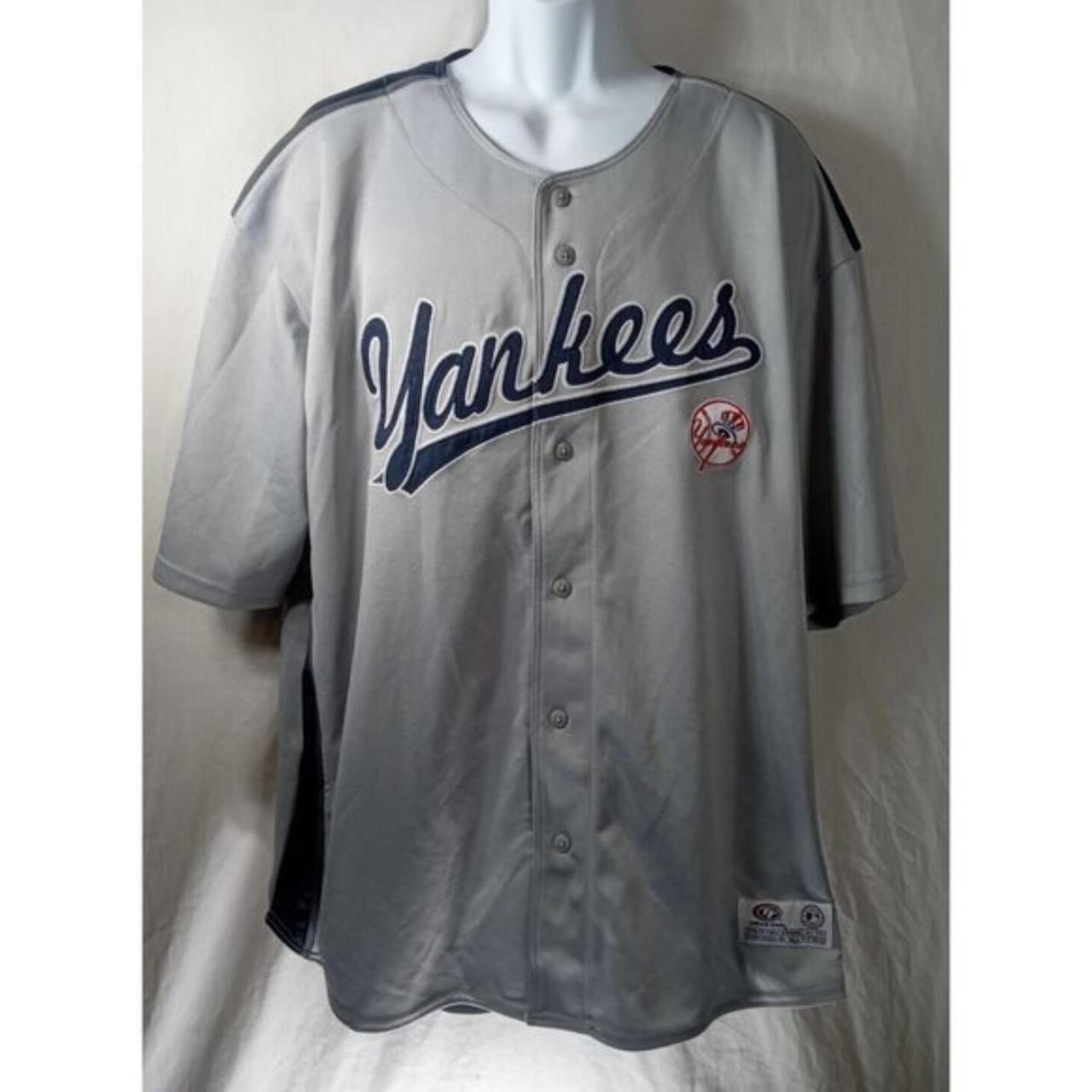 True Fan New York Yankees Jersey Mesh Size XL - Depop