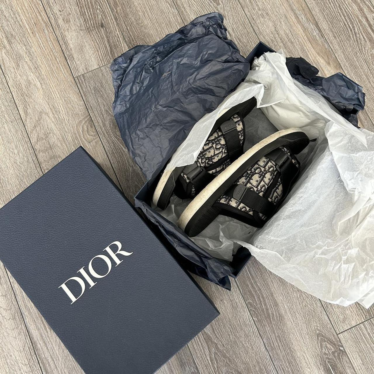 Dior Alpha Sandal Sz 42 Can easily be cleaned 100%... - Depop
