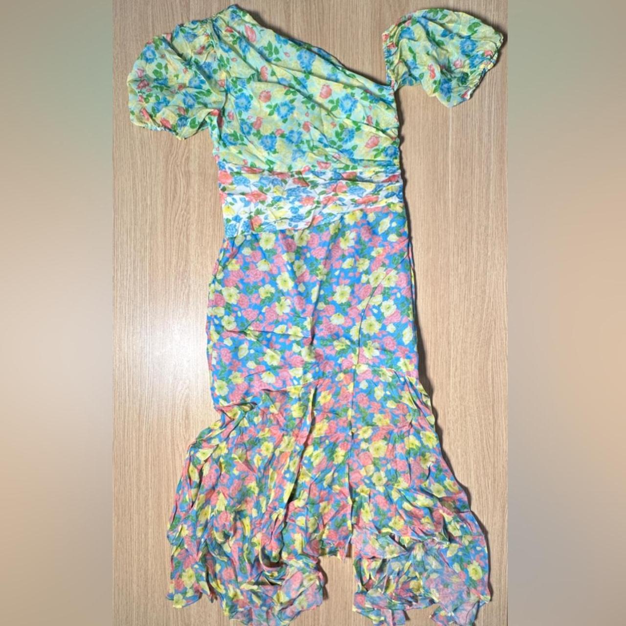 Amur Jaylah Dress in Multi Anemone. Depop