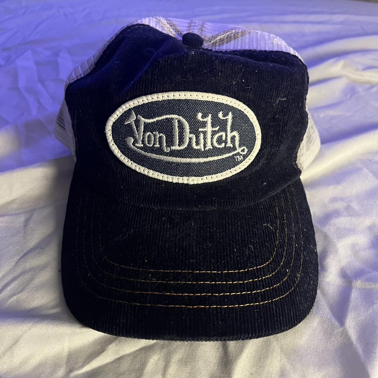 Von Dutch Velvet Trucker Hat