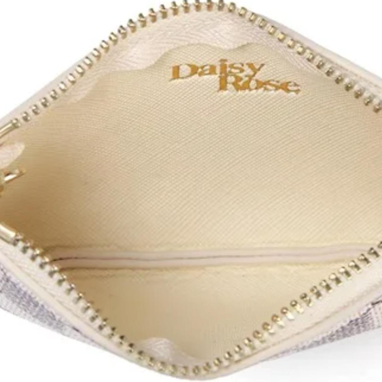 Daisy Rose Luxury Coin Purse Change Wallet Pouch for Women - PU