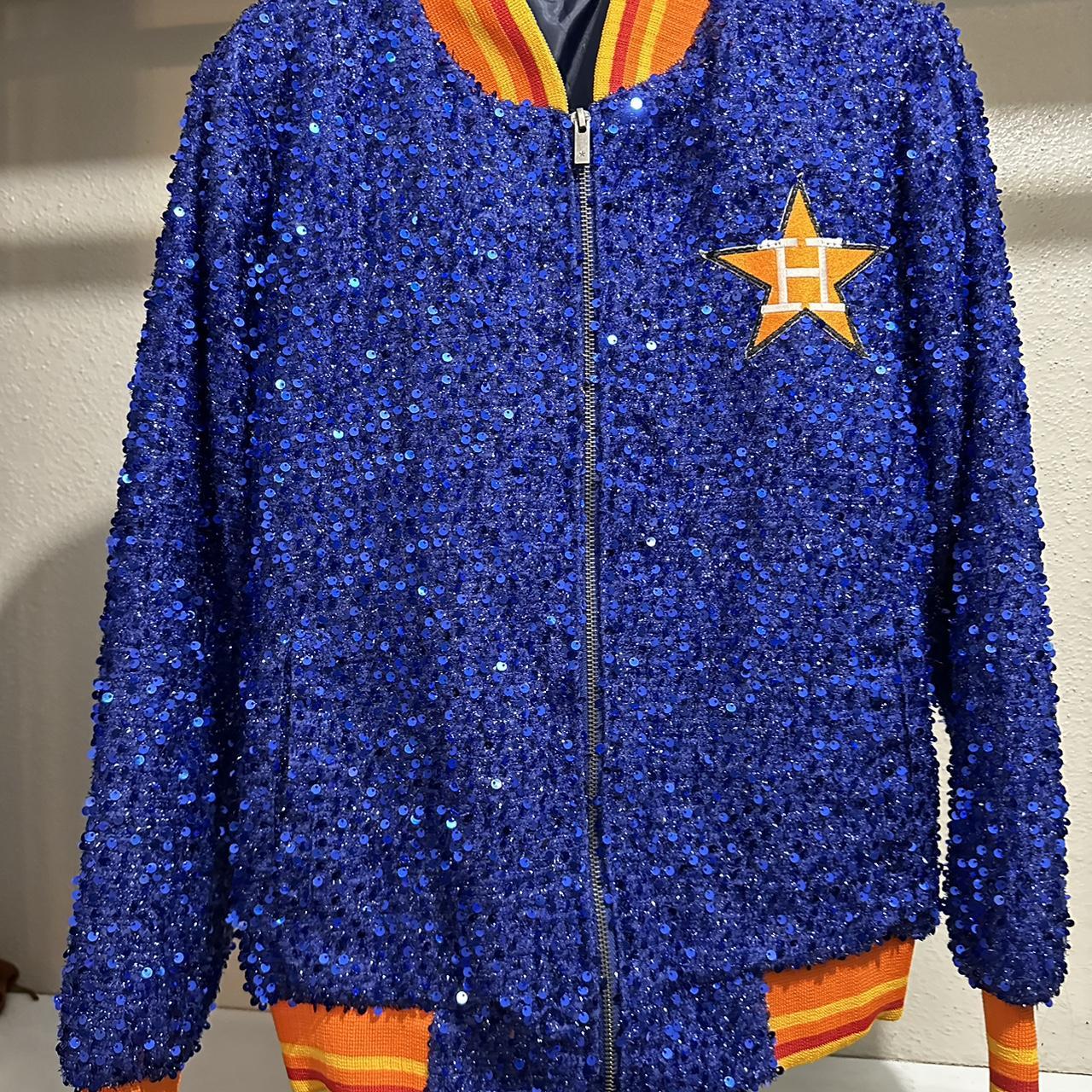 astros sequins bomber jacket｜TikTok Search