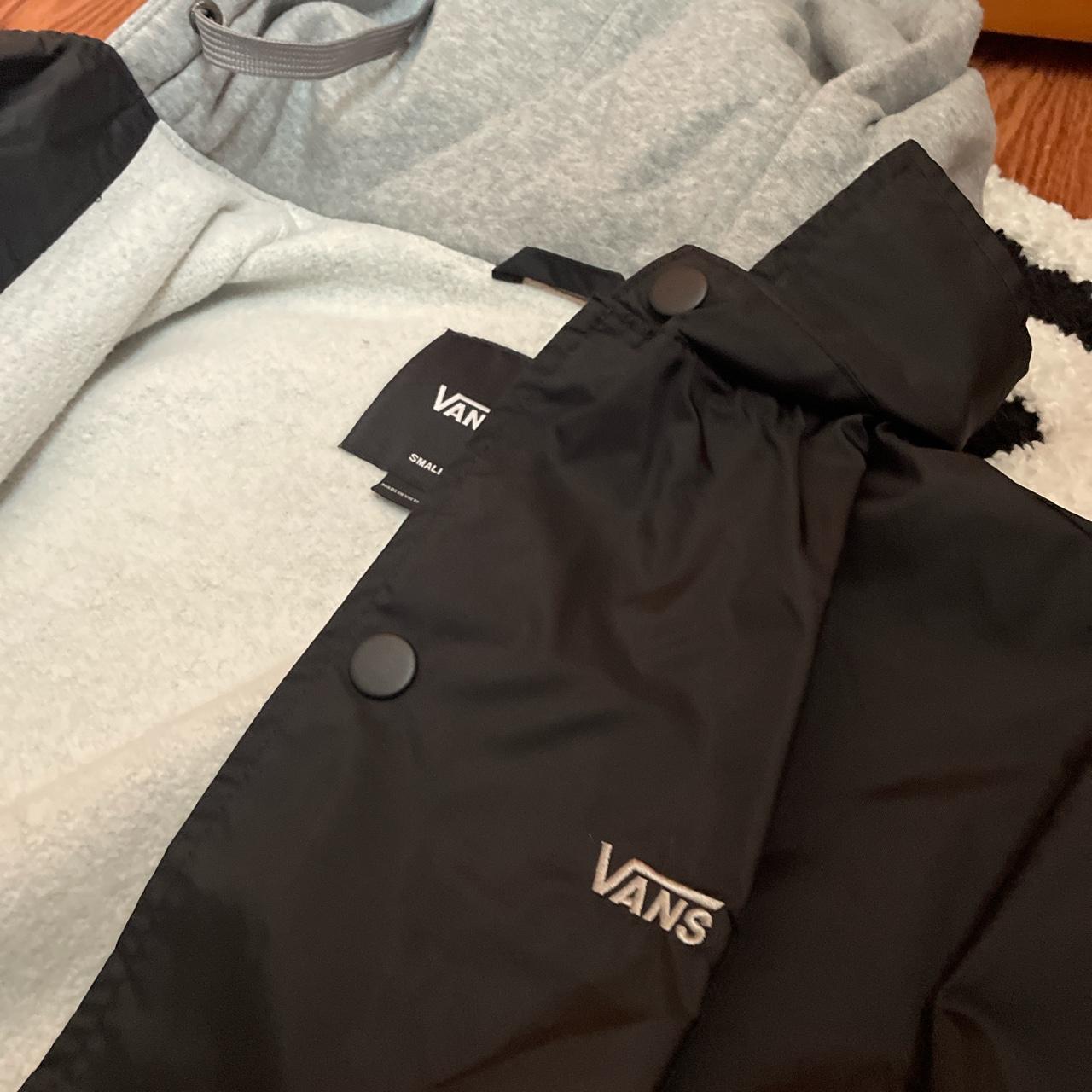 Vans rain coat (small) is very comfortable and warm,... Depop