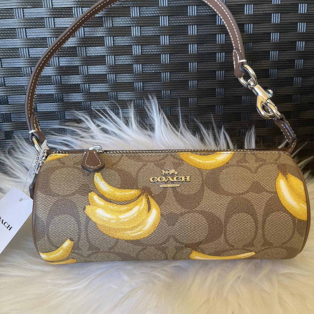 Coach Nolita Barrel Bag In Signature Canvas Depop