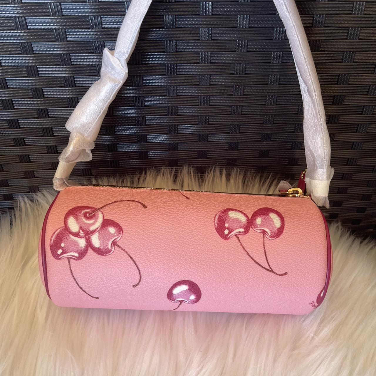 COACH Nolita Barrel Bag With Cherry Print ショルダー CR371 NWT Coach Nolita Barrel Bag With Cherry Print CR371 | eBay