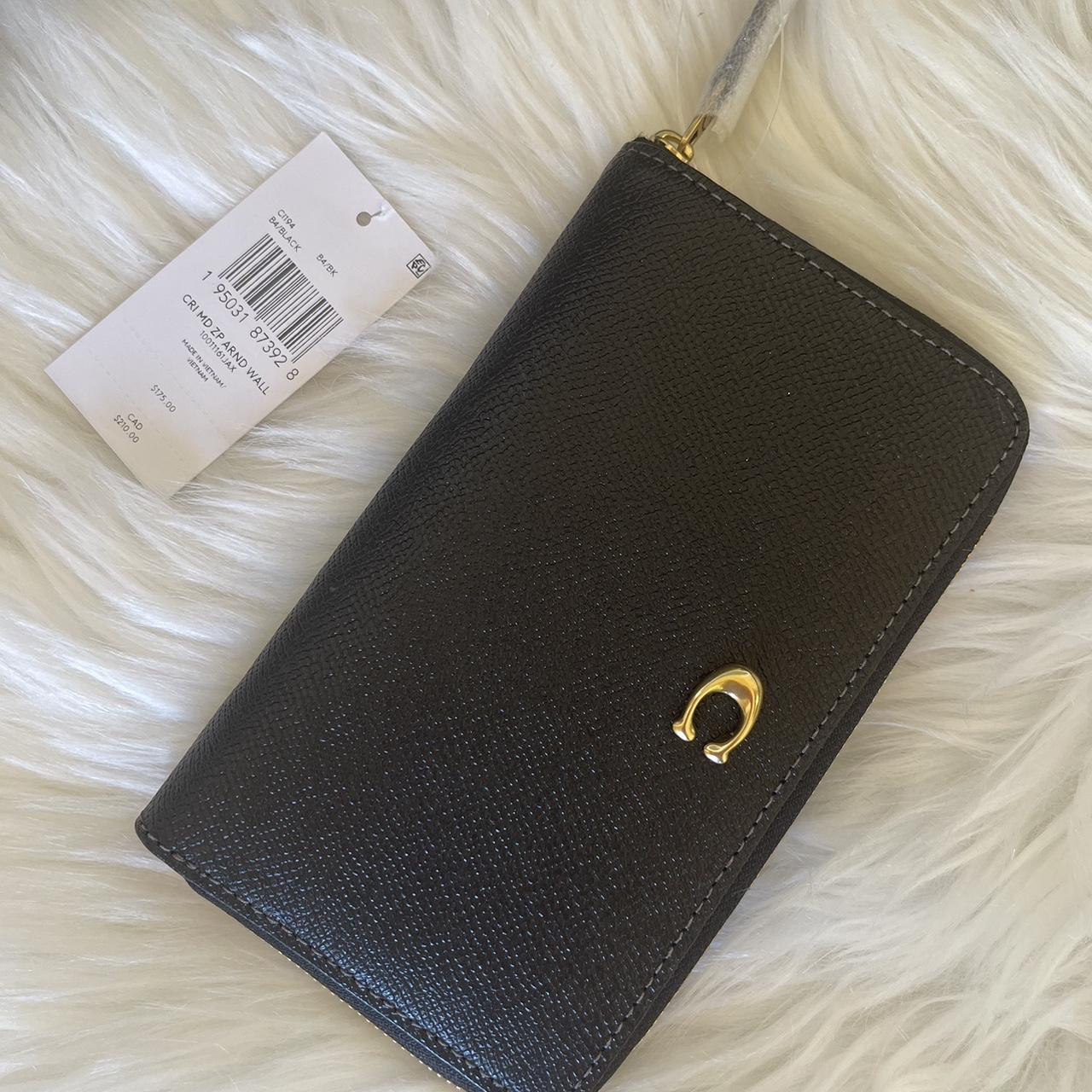 Coach Medium Zip Around Wallet New with tags Depop