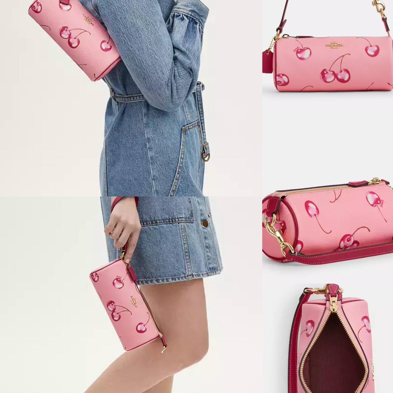 COACH Nolita Barrel Bag With Cherry Print ショルダー CR371 NWT Coach Nolita Barrel Bag With Cherry Print CR371 | eBay