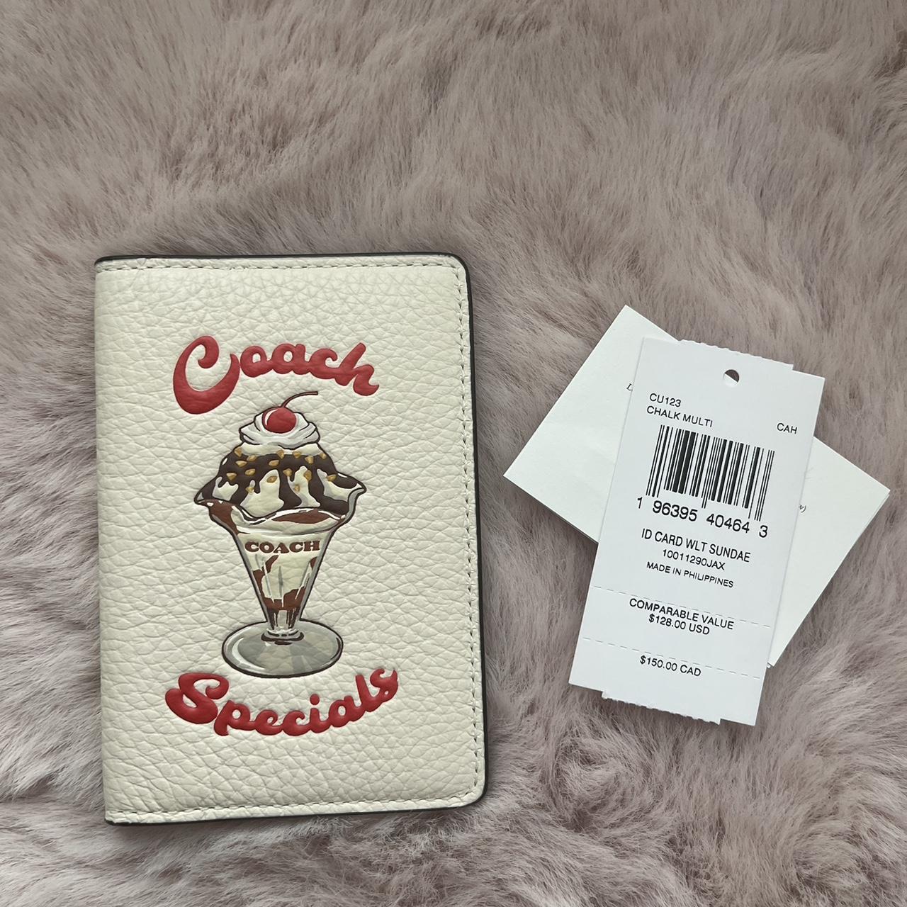 Coach Ice Cream Sundae top Keychain