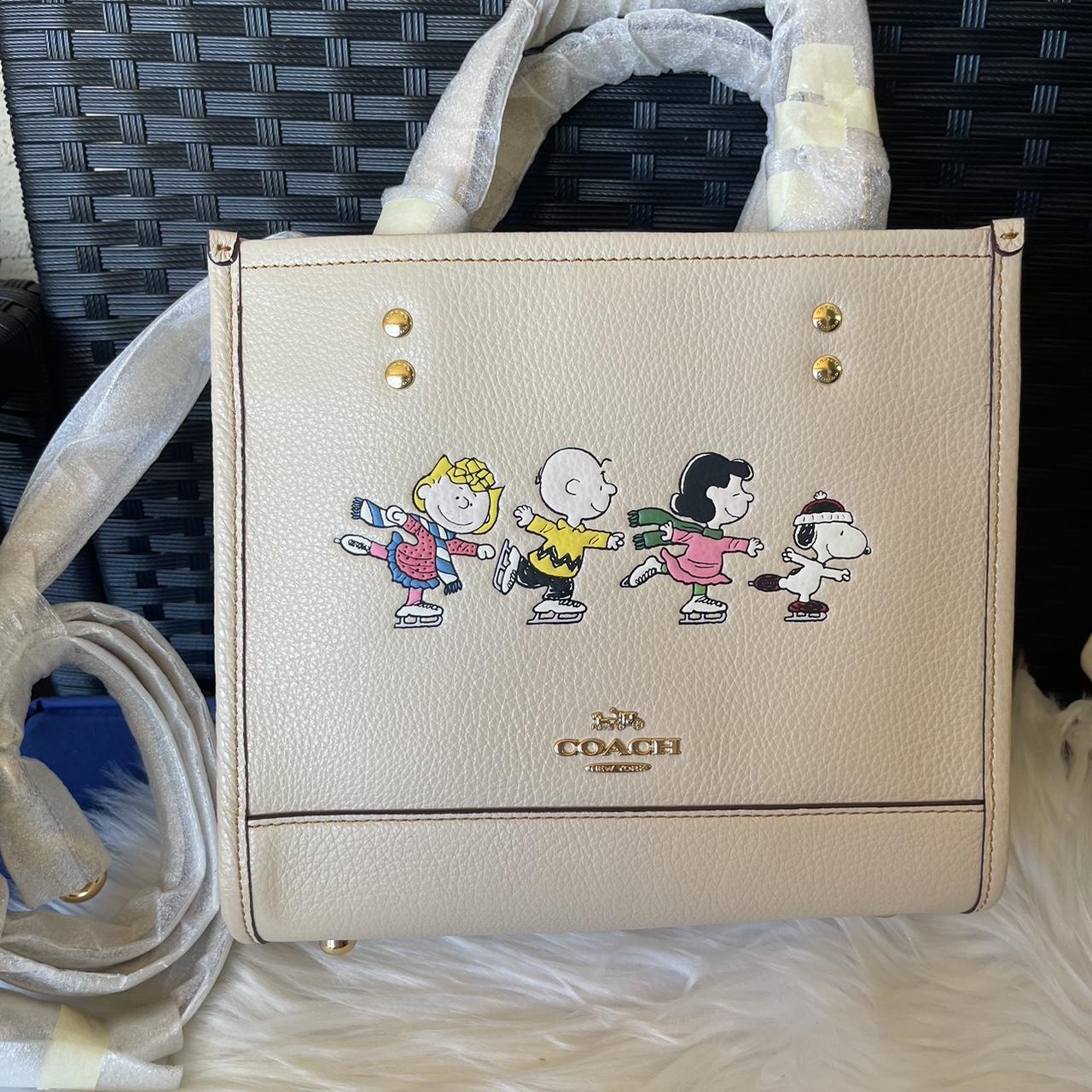 Coach X buy Peanuts purse Dempsey Tote 22 snoopy crossbody