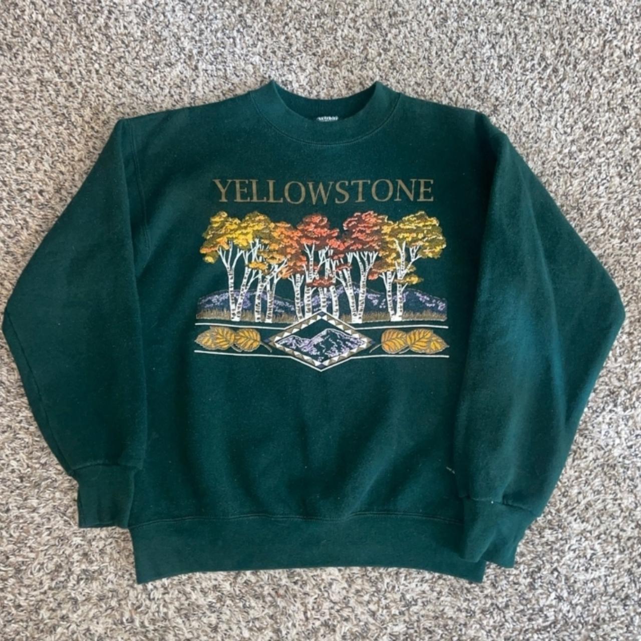 Jerzees Women's Green Sweatshirt Depop