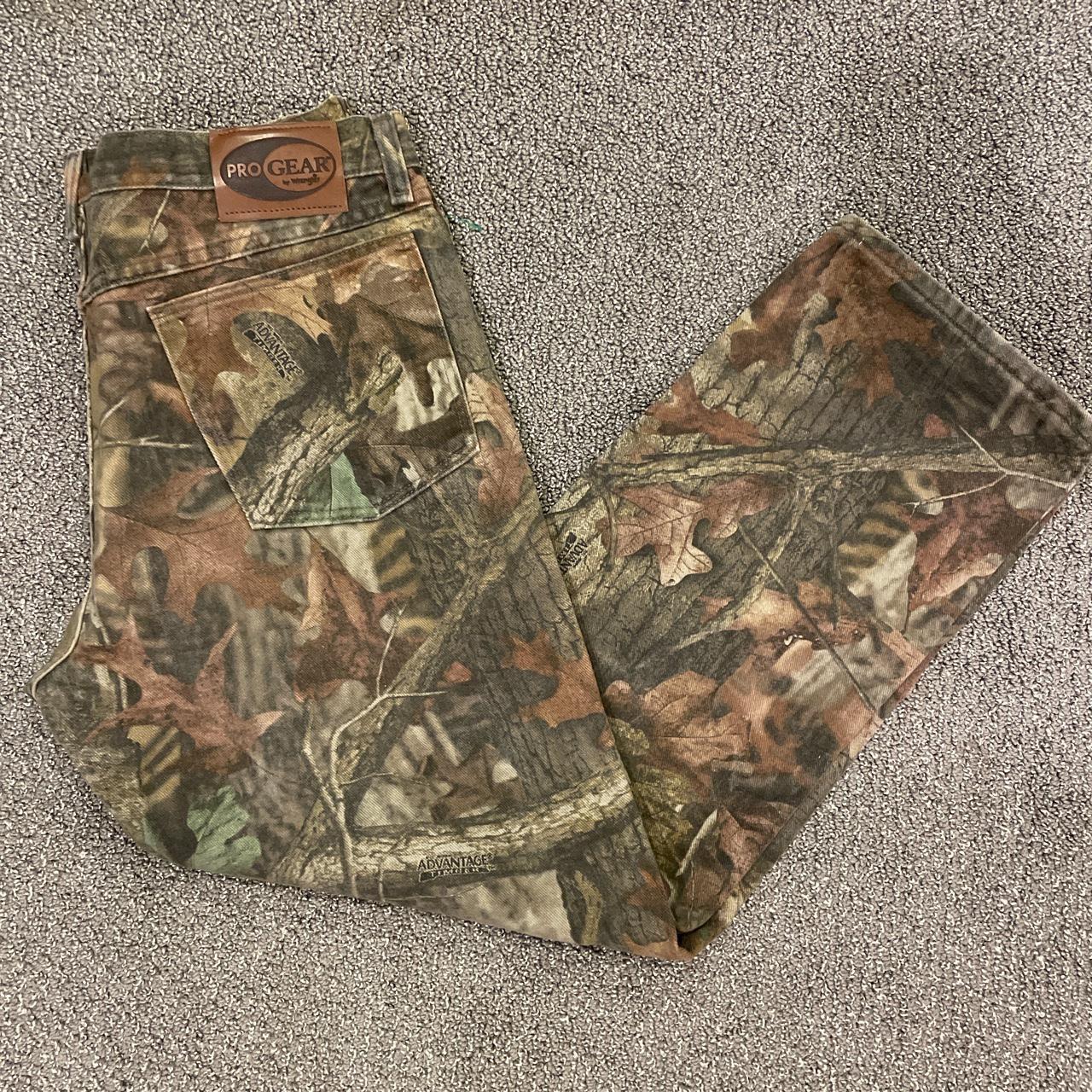 Vintage Wrangler pro gear Camo jeans. Excellent... - Depop