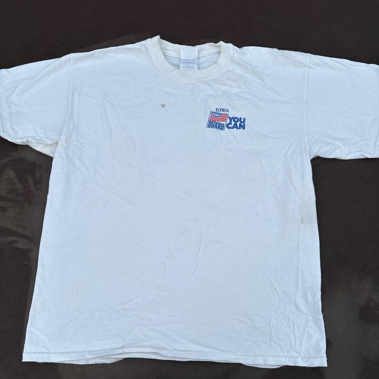 Vintage 2003 history memorial tee. *minor yellowing... - Depop