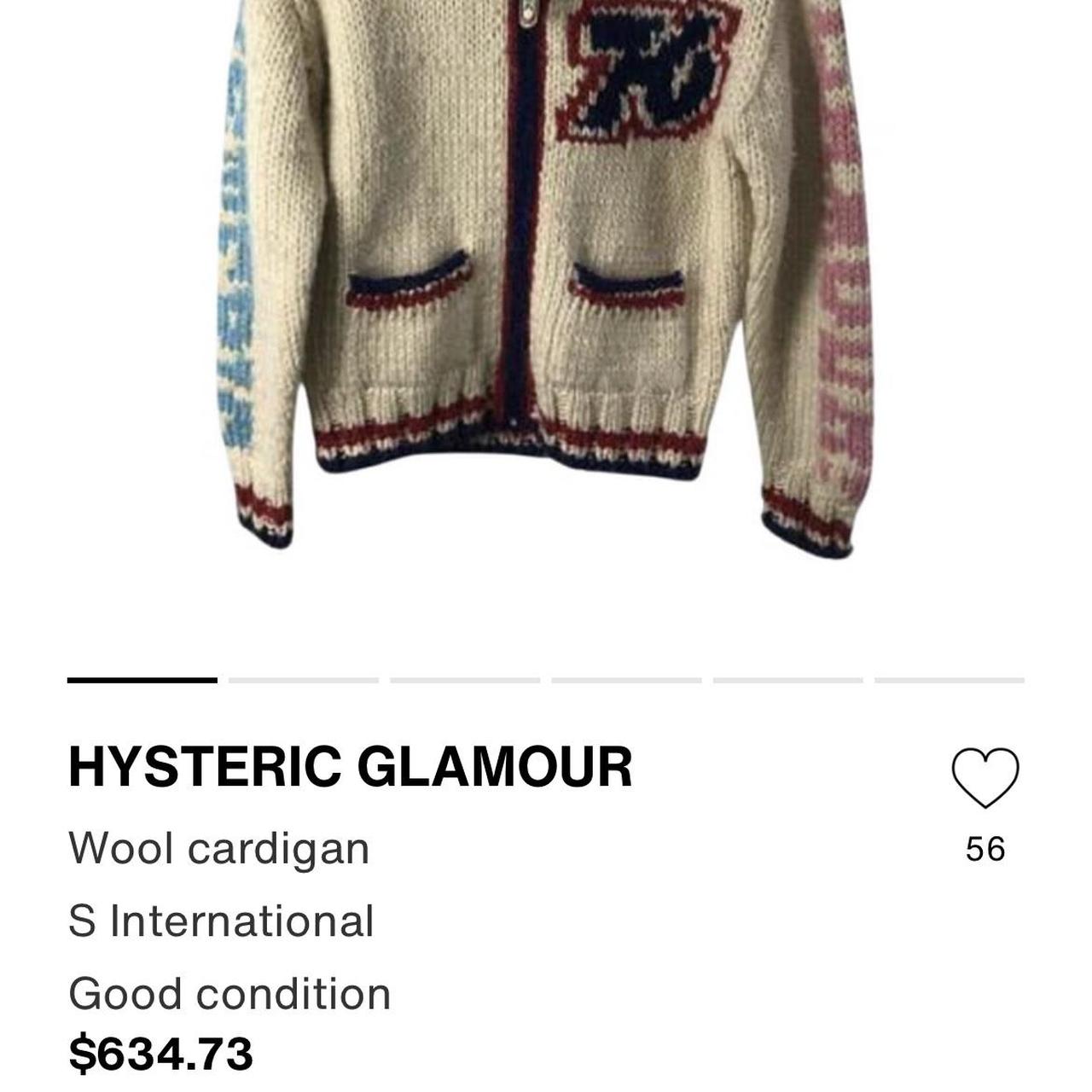 Hysteric Glamour Super Hysteric Collection Cardigan