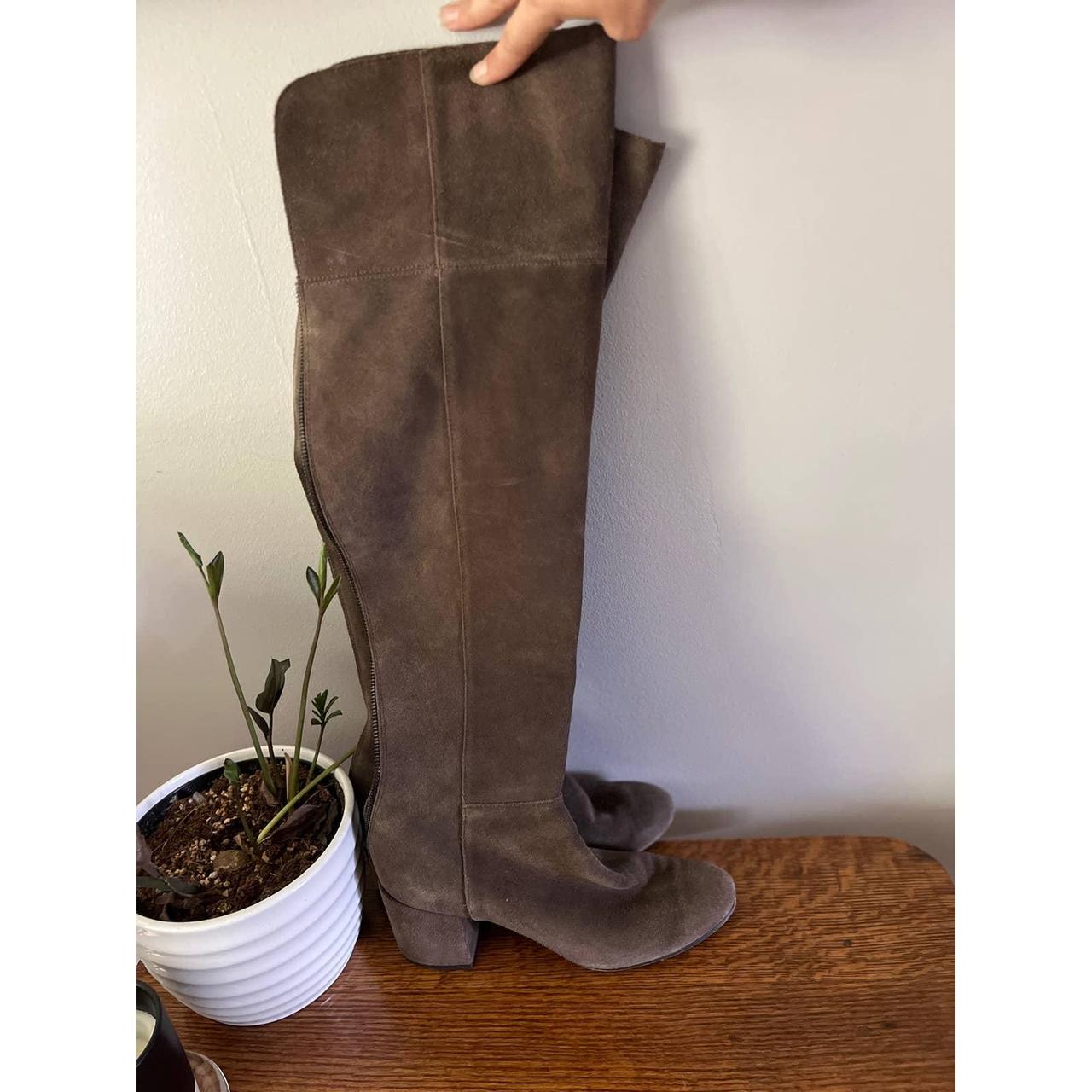 Dolce vita suede 2024 over the knee boots