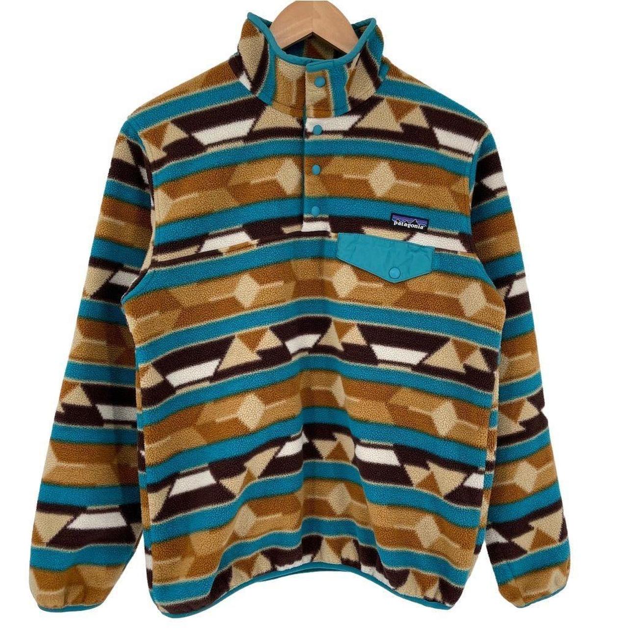 Patagonia Synchilla Snap T Guatemalan Tango Brown...