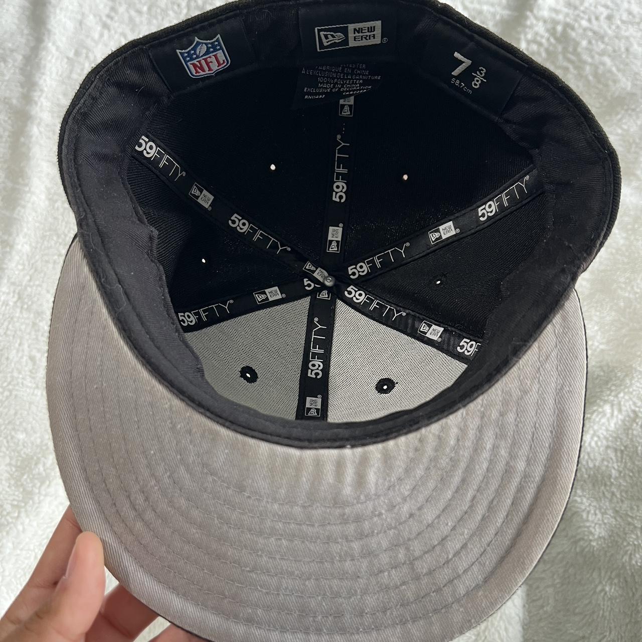 Men's Black Las Vegas Raiders B-Dub 59FIFTY Fitted - Depop