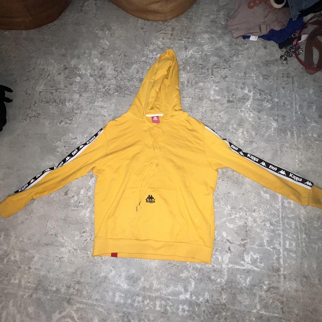 Kappa clearance yellow sweatshirt