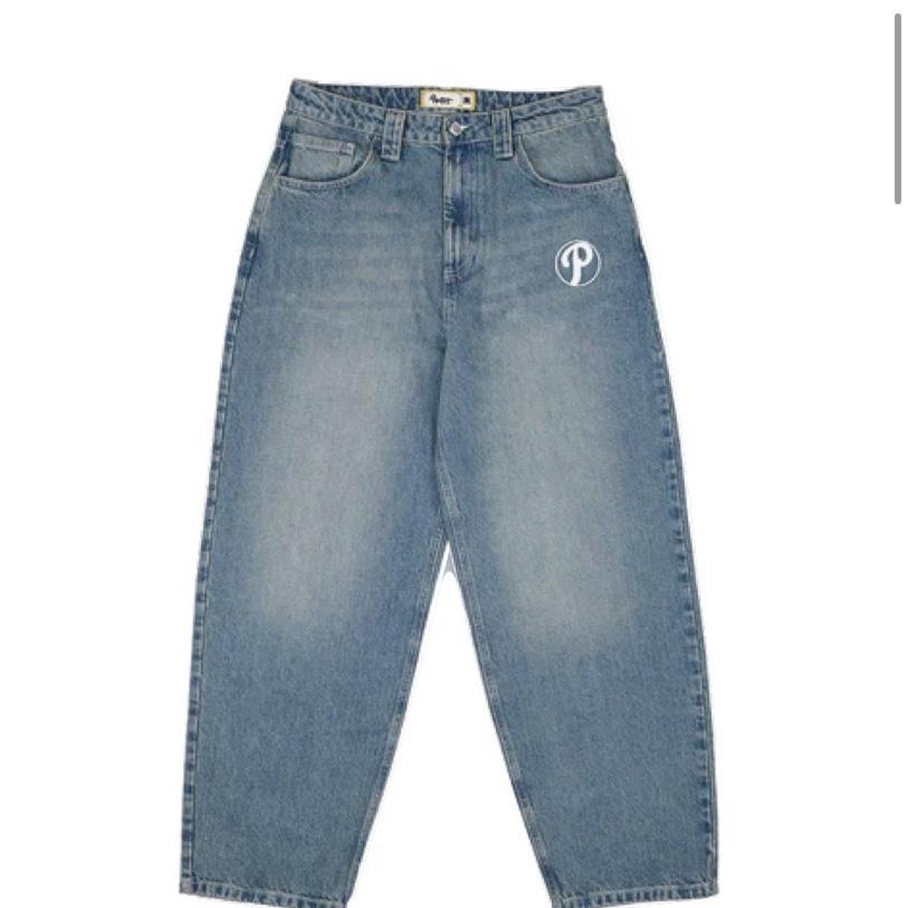 Protect ldn brudda jeans Size large Used and a worn... Depop