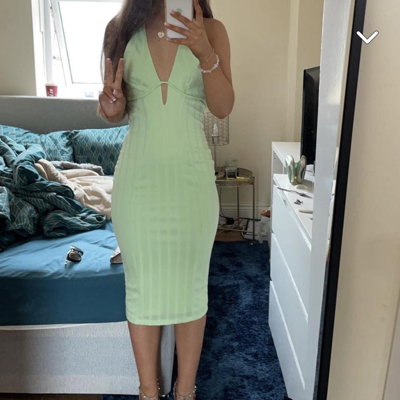 ASOS Design ribbed under bust seam low cut Depop