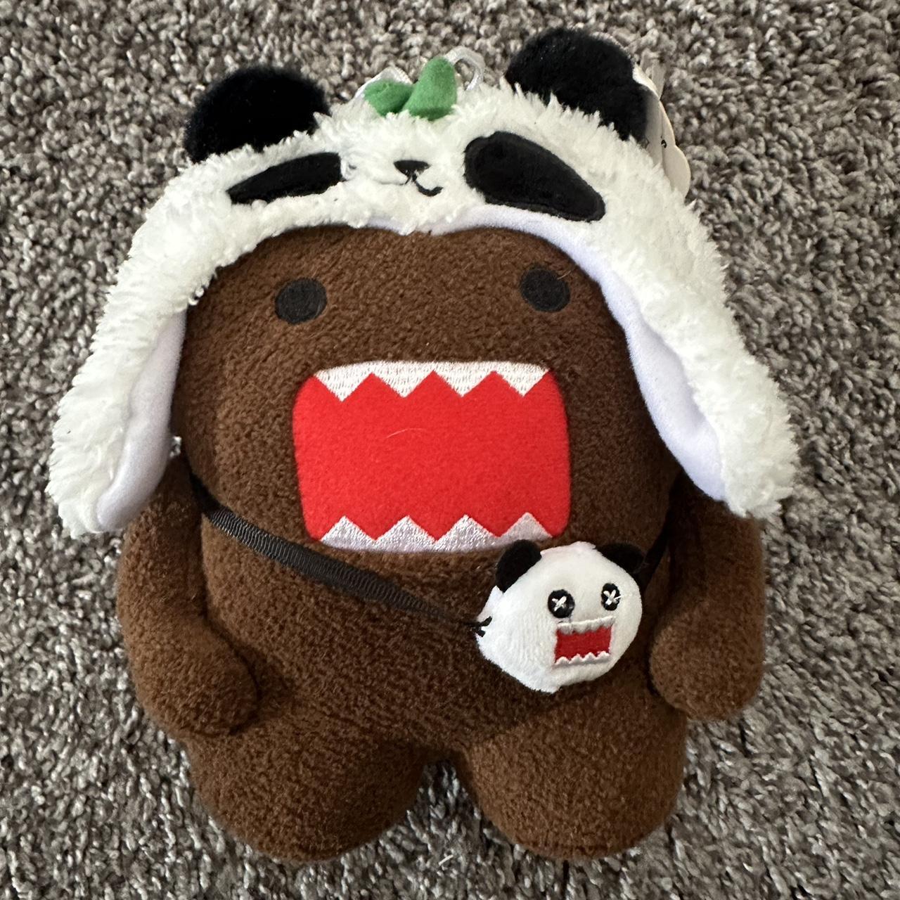 Cute panda domo plushie!... - Depop