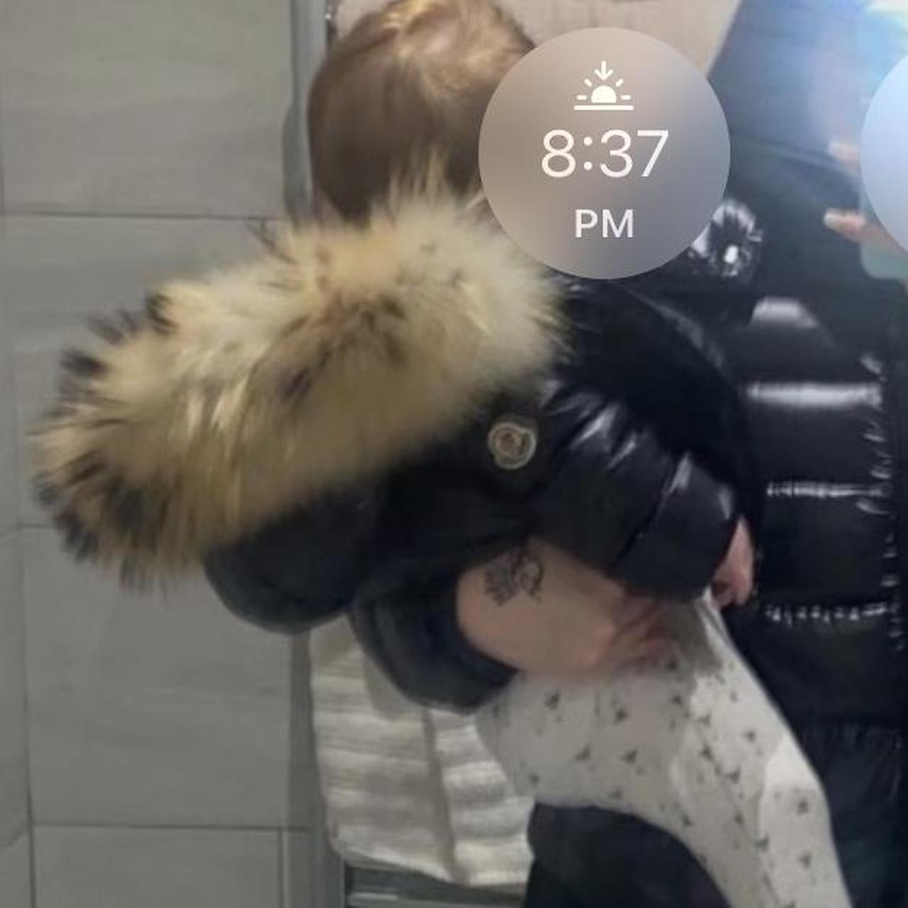 Baby Moncler coat size 6/9 months Basically new Got... Depop