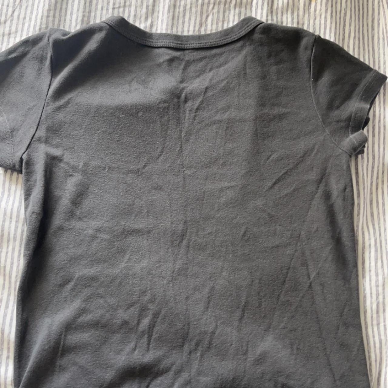 Brandy Melville Women's Grey T-shirt | Depop