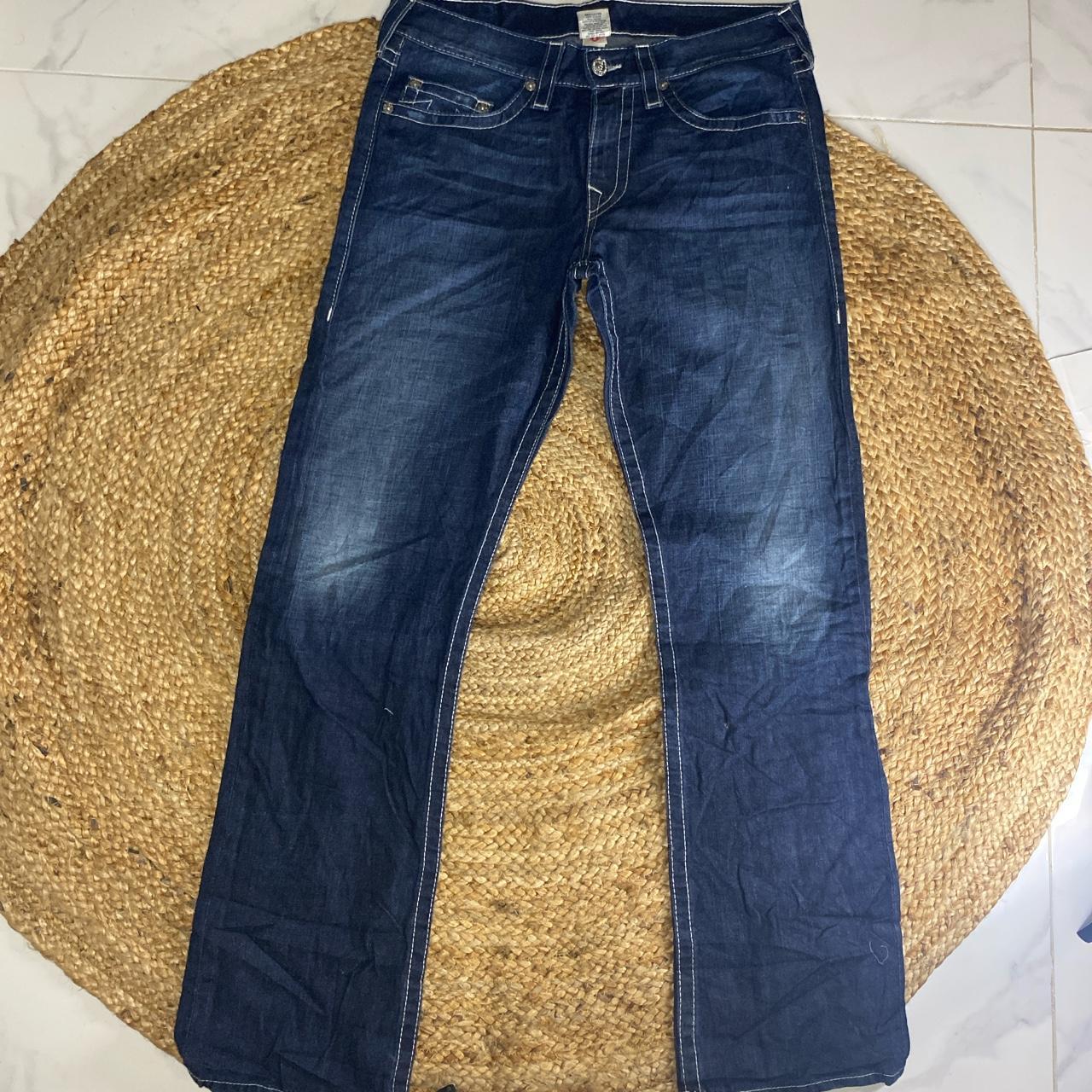 True Religion Men S Blue Jeans Depop