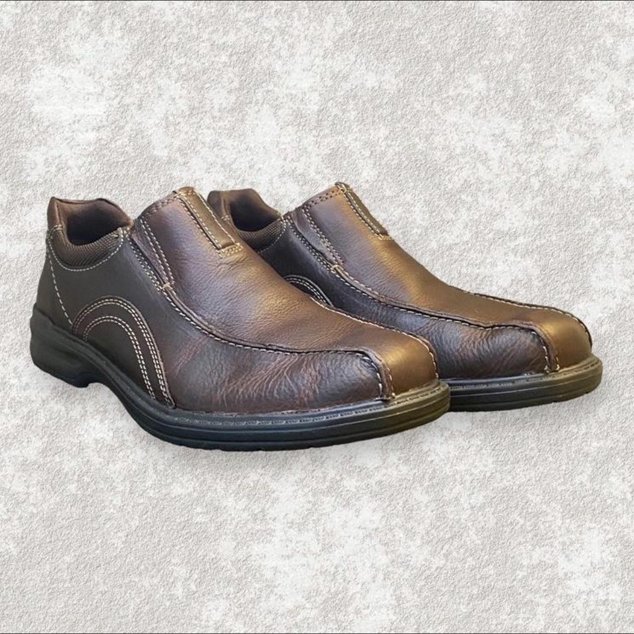 Clarks Men's Brown Loafers | Depop